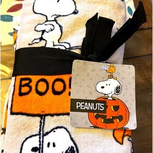 Peanuts Snoopy Fall Hand Towels Set of two